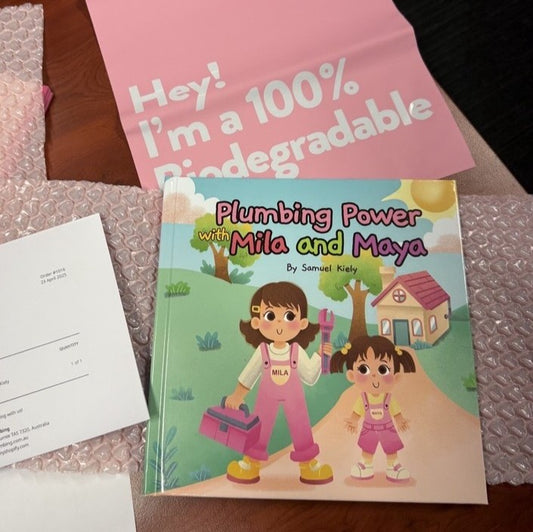 Plumbing Power with Mila & Maya by Samuel Kiely